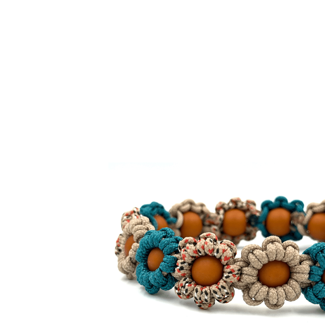 Luksusowa obroża dla psa, wykonana ręcznie na zamówienie